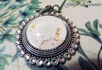 Camafeo El Principito  con piedras brillantes SOLO POR ENCARGO