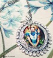 Camafeo Alicia Pin-up con piedras brillantes SOLO POR ENCARGO